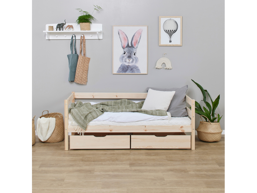 Hoppekids ECO Comfort / Dream ladeset voor 70x160 - Naturel - Afbeelding 2