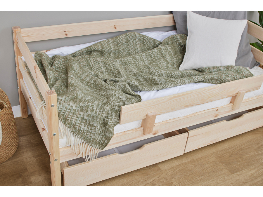 Hoppekids ECO Comfort juniorbed 70x160 - Naturel - Afbeelding 6