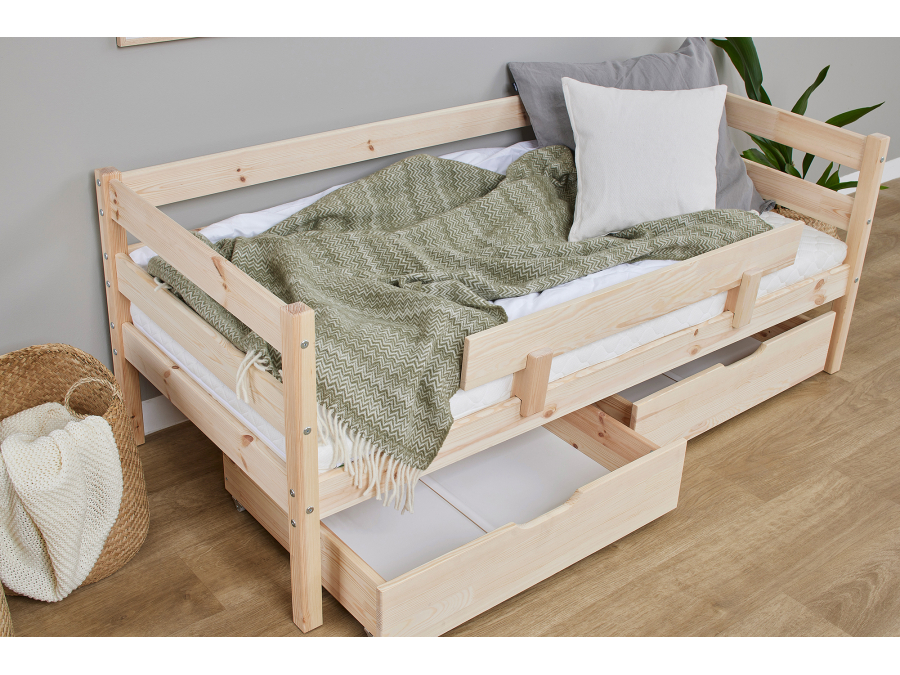 Hoppekids ECO Comfort juniorbed 70x160 - Naturel - Afbeelding 5
