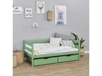 Hoppekids ECO Comfort / Dream ladeset voor 70x160 - Pale Green - Afbeelding 4