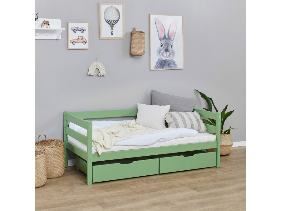 Hoppekids ECO Comfort / Dream ladeset voor 70x160 - Pale Green - Afbeelding 4