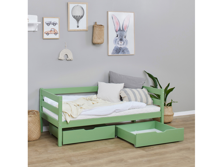 Hoppekids ECO Comfort / Dream ladeset voor 70x160 - Pale Green - Afbeelding 7