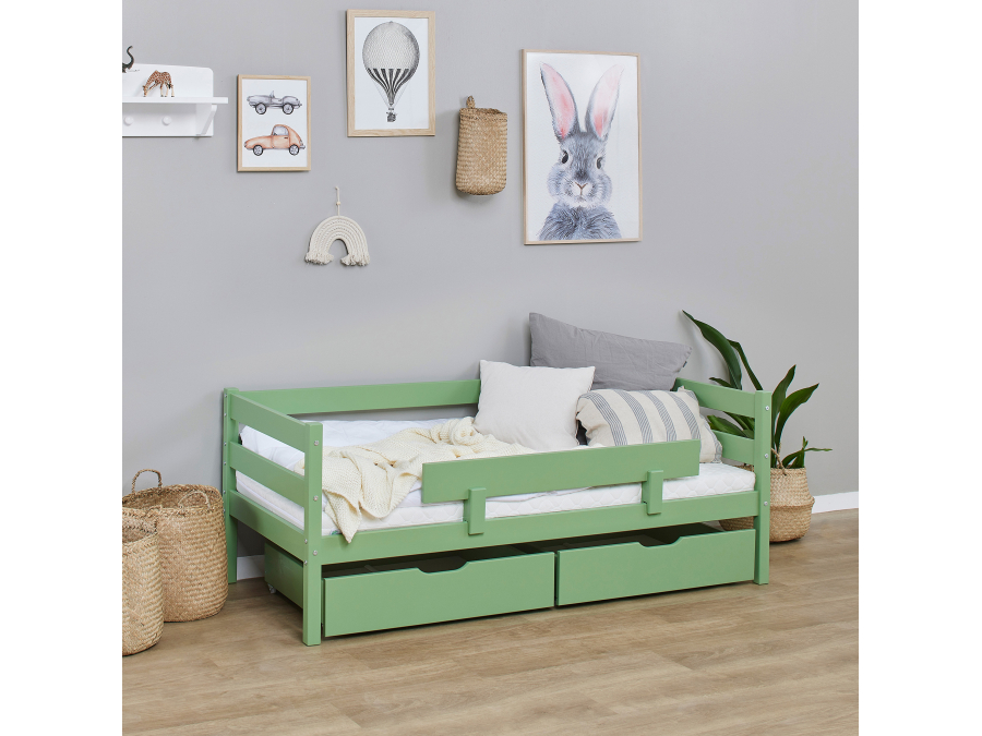 Hoppekids ECO Comfort uitvalbeschermer -  Pale Green - Afbeelding 5