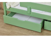 Hoppekids ECO Comfort / Dream ladeset voor 70x160 - Pale Green - Afbeelding 3