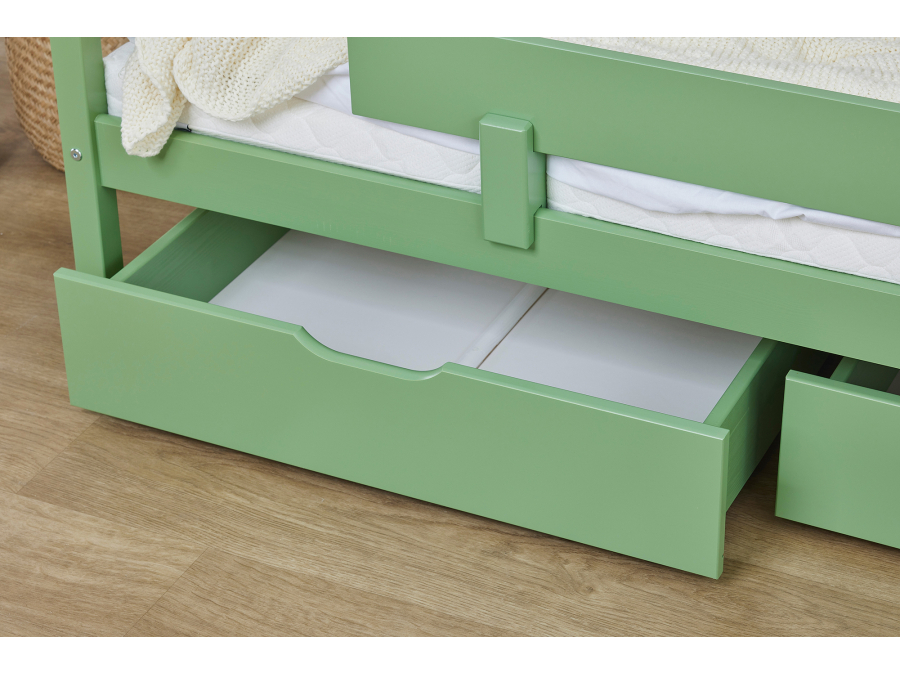 Hoppekids ECO Comfort / Dream ladeset voor 70x160 - Pale Green - Afbeelding 3