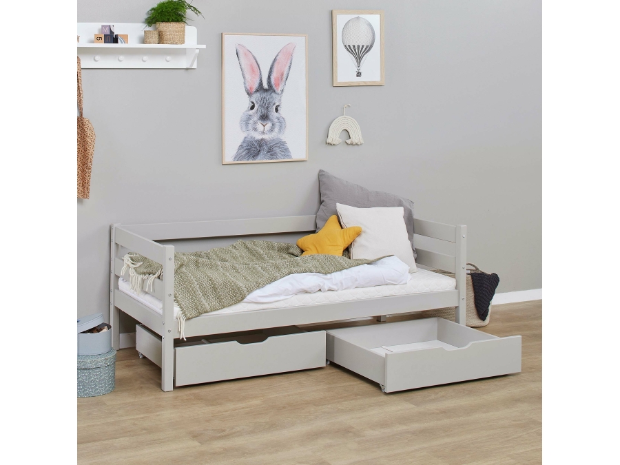Hoppekids ECO Comfort / Dream ladeset voor 70x160 -  Dove Grey - Afbeelding 7