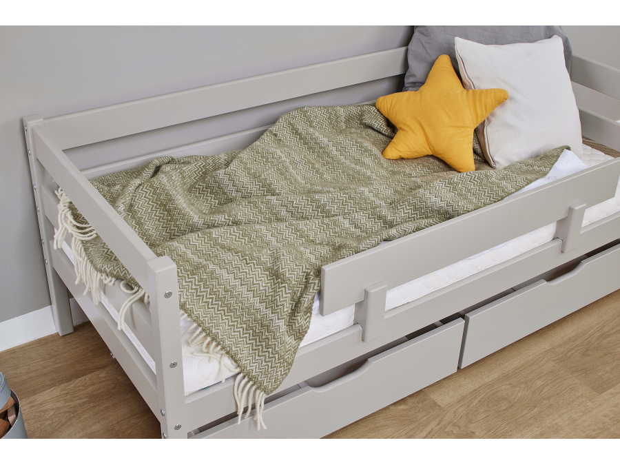 Hoppekids ECO Comfort juniorbed 70x160 - Dove Grey - Afbeelding 4