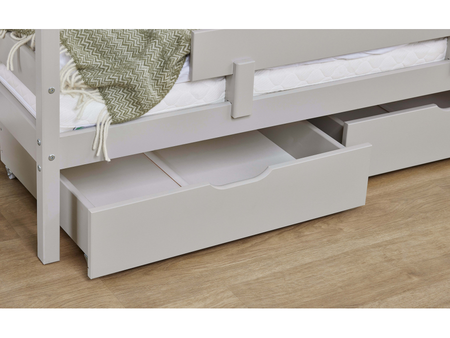 Hoppekids ECO Comfort / Dream ladeset voor 70x160 -  Dove Grey - Afbeelding 3