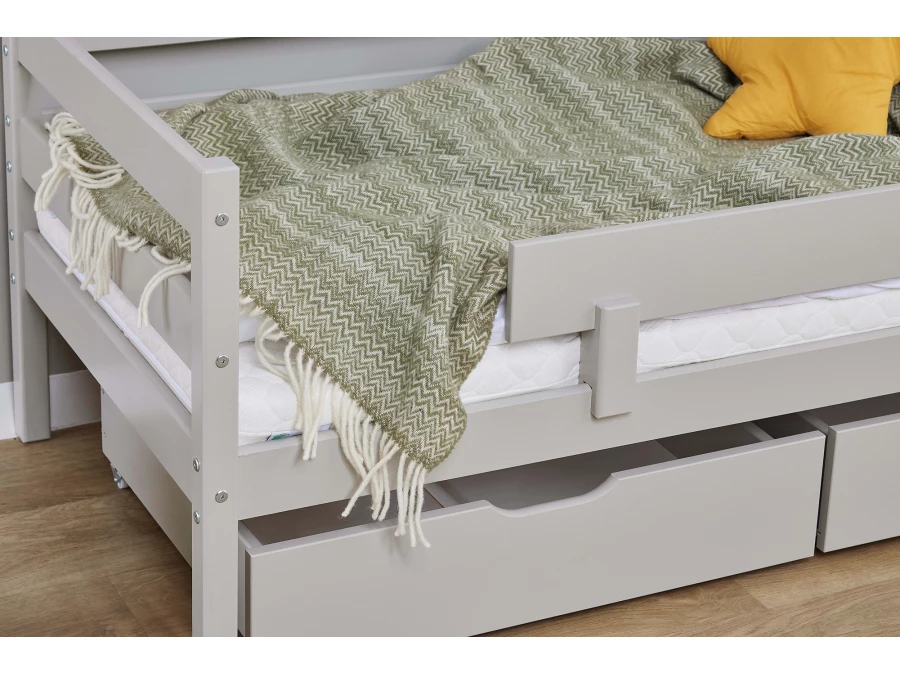 Hoppekids ECO Comfort juniorbed 70x160 - Dove Grey - Afbeelding 5