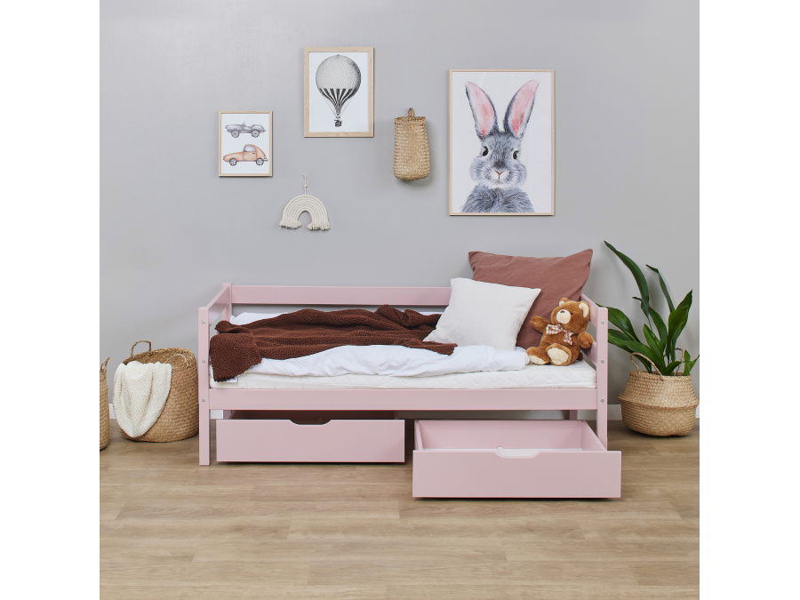 Hoppekids ECO Comfort / Dream ladeset voor 70x160 -  Pale Rose - Afbeelding 9
