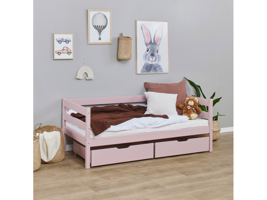 Hoppekids ECO Comfort / Dream ladeset voor 70x160 -  Pale Rose - Afbeelding 3
