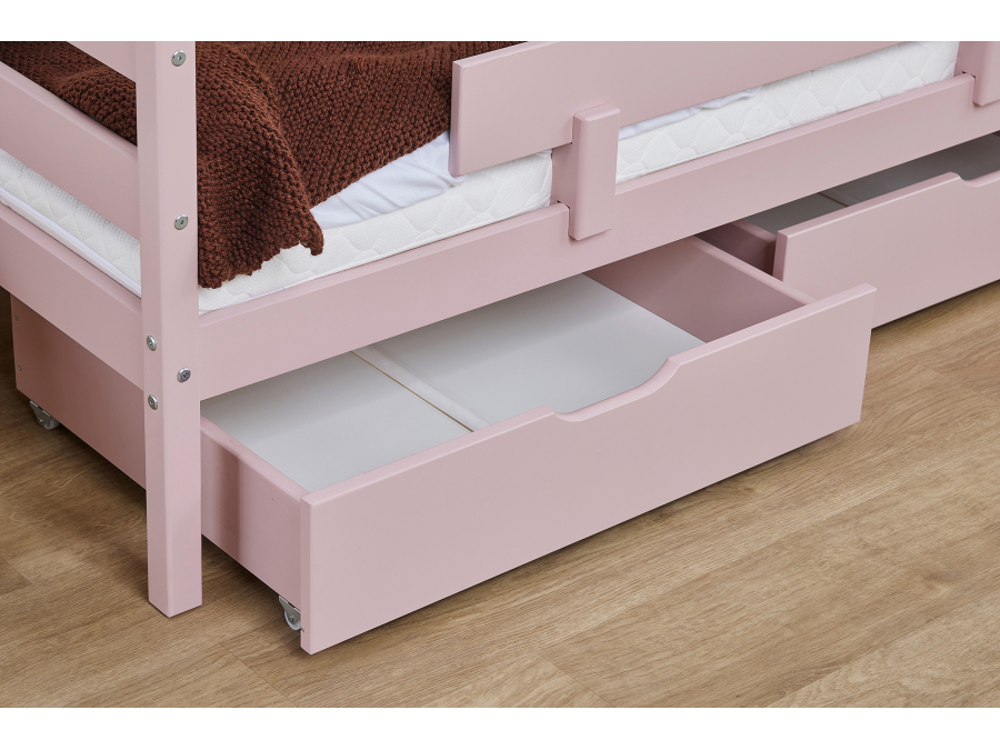 Hoppekids ECO Comfort / Dream ladeset voor 70x160 -  Pale Rose - Afbeelding 7