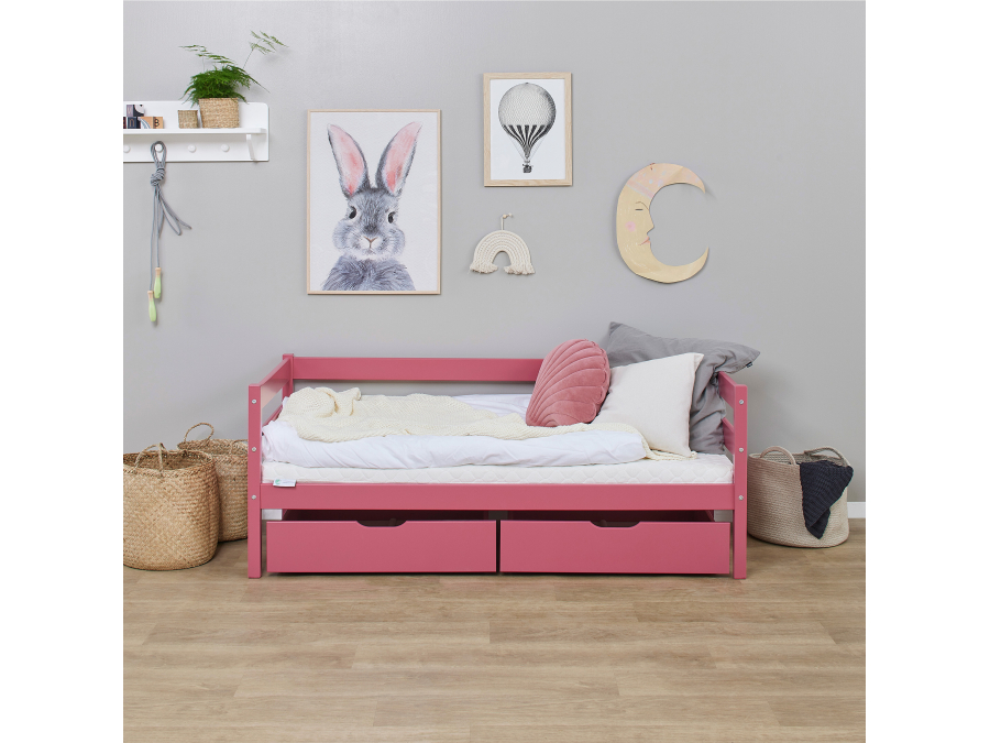 Hoppekids ECO Comfort / Dream ladeset voor 70x160 - Baroque Rose - Afbeelding 2