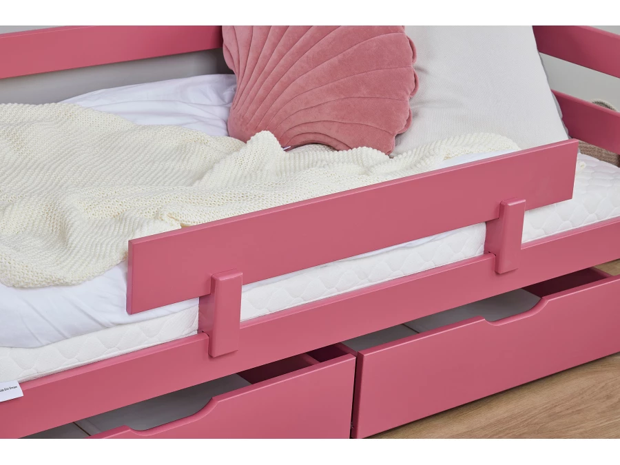 Hoppekids ECO Comfort / Dream ladeset voor 70x160 - Baroque Rose - Afbeelding 7