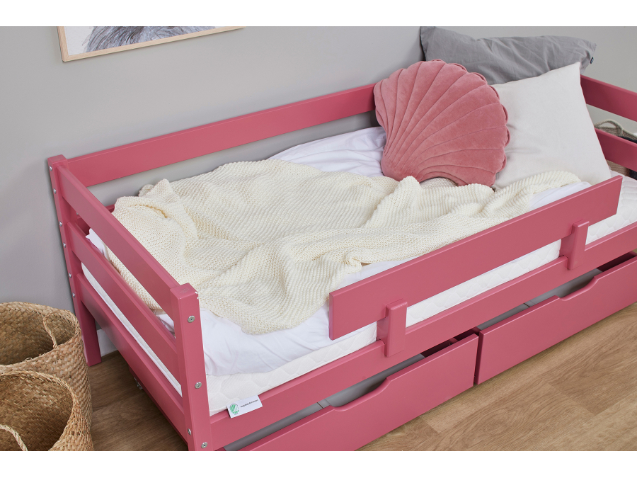 Hoppekids ECO Comfort juniorbed 70x160 - Baroque Rose - Afbeelding 6