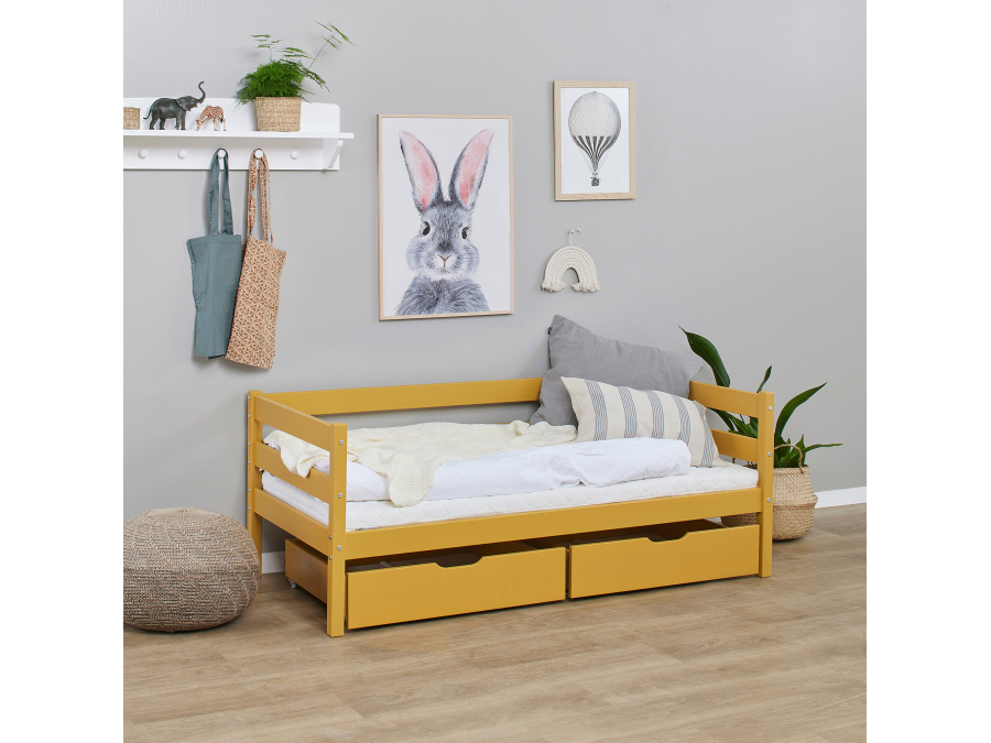 Hoppekids ECO Comfort / Dream ladeset voor 70x160 -  Autumn Yellow - Afbeelding 4