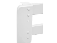 Hoppekids ECO Dream halfhoogslaper met glijbaan 70x160 - wit - Afbeelding 10