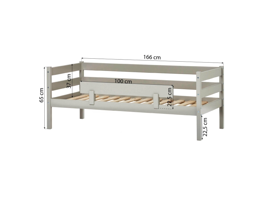Hoppekids ECO Comfort uitvalbeschermer - Dove Grey - Afbeelding 7