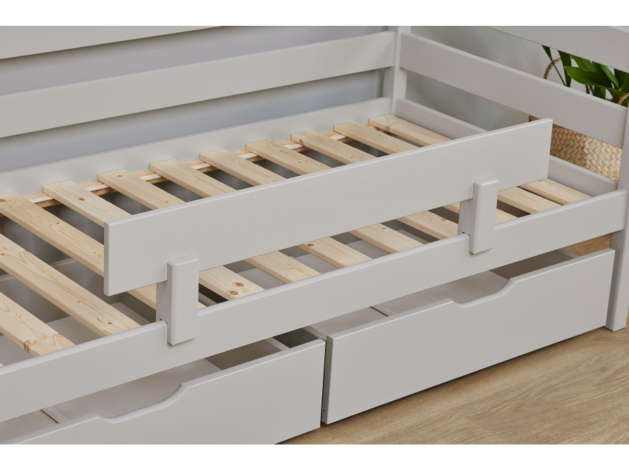 Hoppekids ECO Comfort juniorbed 70x160 - Dove Grey - Afbeelding 7