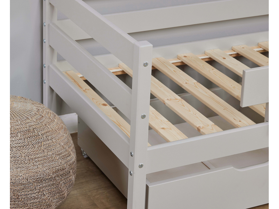 Hoppekids ECO Comfort juniorbed 70x160 - Dove Grey - Afbeelding 6