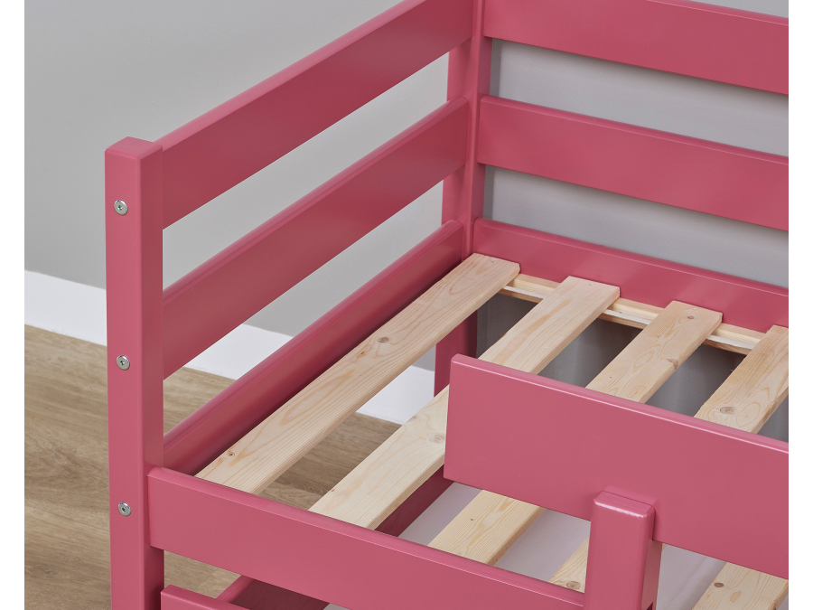 Hoppekids ECO Comfort juniorbed 70x160 - Baroque Rose - Afbeelding 5