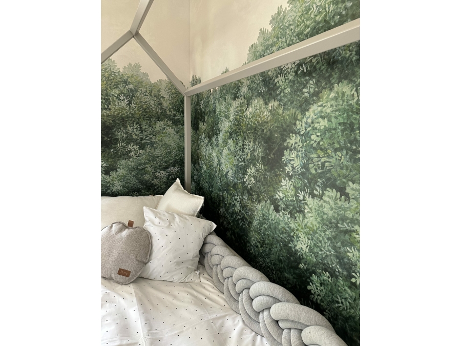 Hoppekids ECO Comfort huisbed 70x160 - Dove Grey - Afbeelding 3