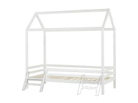 Hoppekids ECO Dream huisbed met trapje 90x200 - Wit - Afbeelding 7