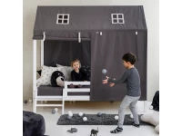 Hoppekids ECO Dream huisbed met trapje 90x200 - Wit - Afbeelding 4