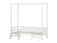 Hoppekids ECO Dream hemelbed met trapje 70x160 - Wit - Afbeelding 6