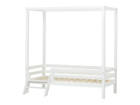 Hoppekids ECO Dream hemelbed met trapje 70x160 - Wit