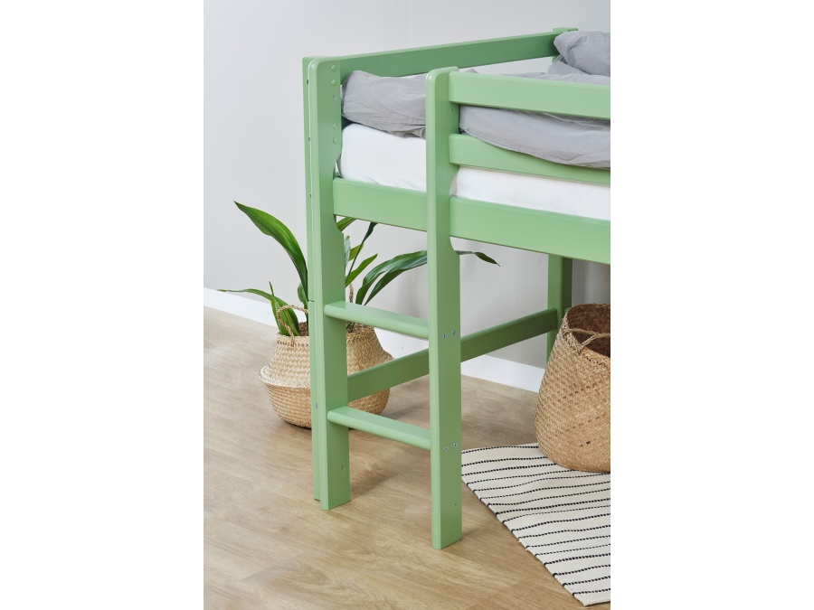 Hoppekids ECO Dream halfhoogslaper 90x200 - Pale Green - Afbeelding 4