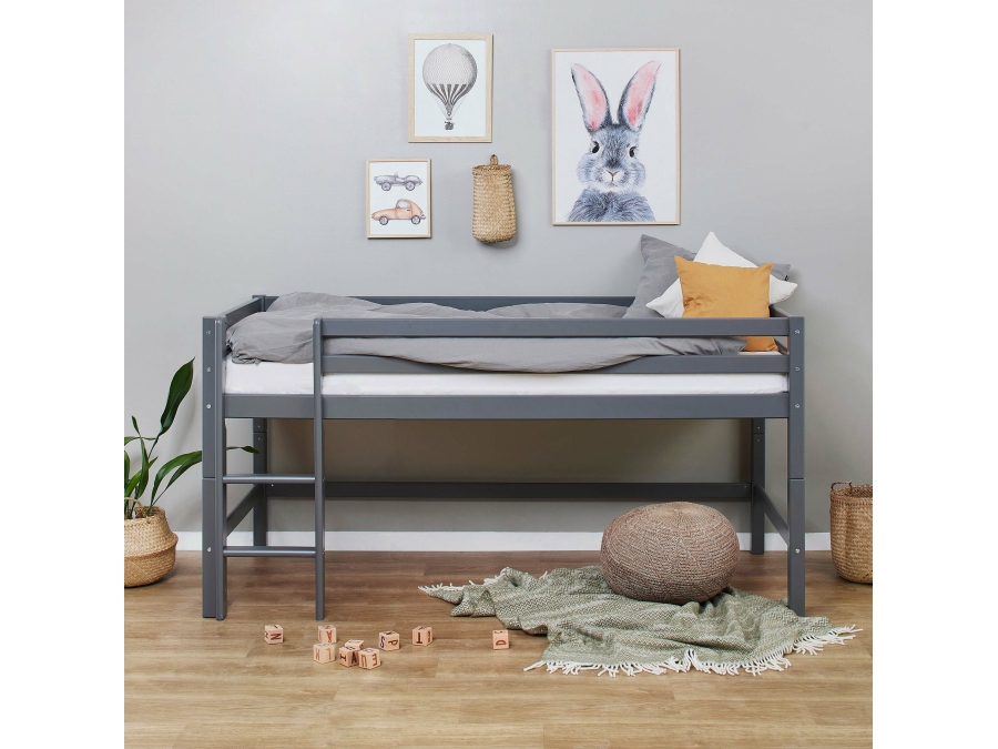 Hoppekids ECO Dream halfhoogslaper 90x200 - Smoked Pearl - Afbeelding 5