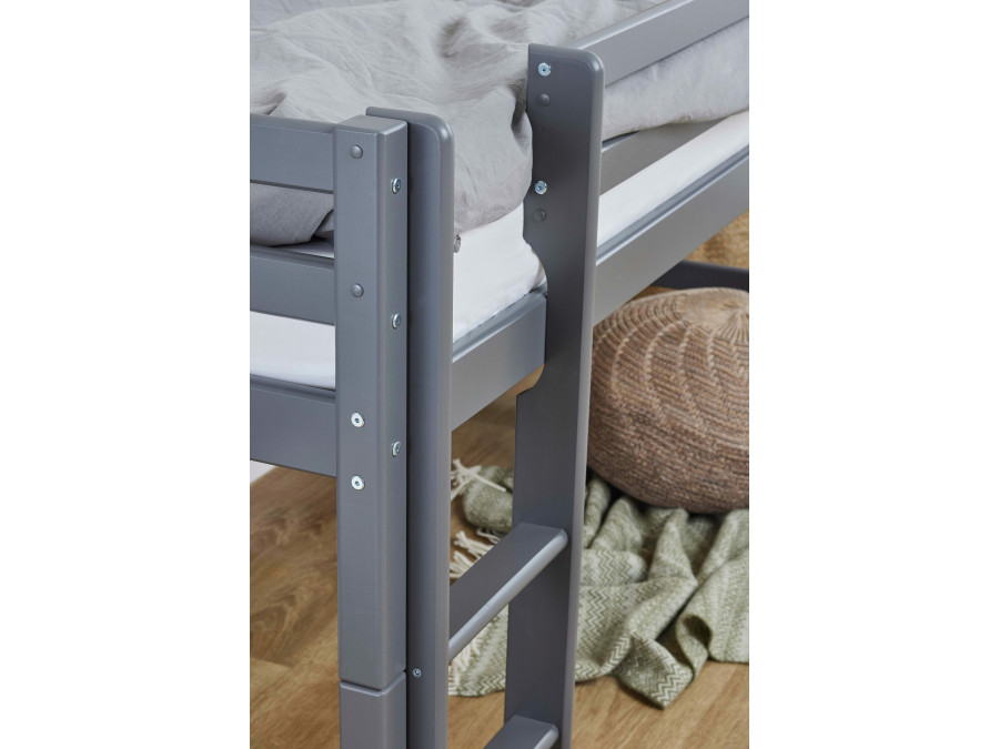 Hoppekids ECO Dream halfhoogslaper 90x200 - Smoked Pearl - Afbeelding 3