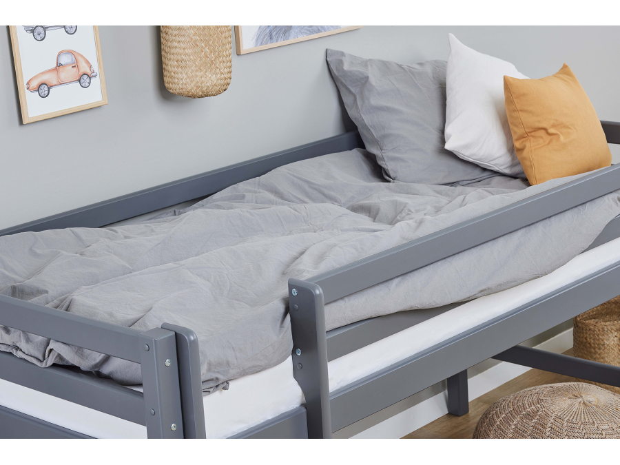 Hoppekids ECO Dream halfhoogslaper 90x200 - Smoked Pearl - Afbeelding 7