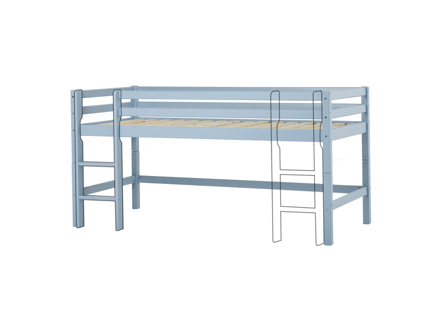 Hoppekids ECO Dream halfhoogslaper 90x200 - Dream Blue - Afbeelding 9