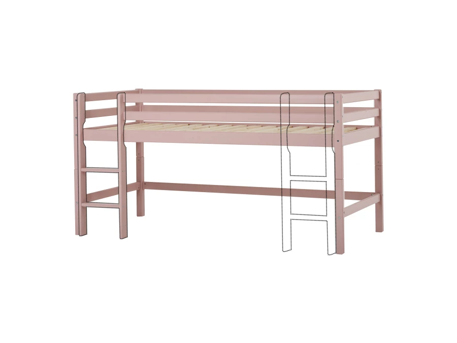 Hoppekids ECO Dream halfhoogslaper 90x200 - Pale Rose - Afbeelding 6