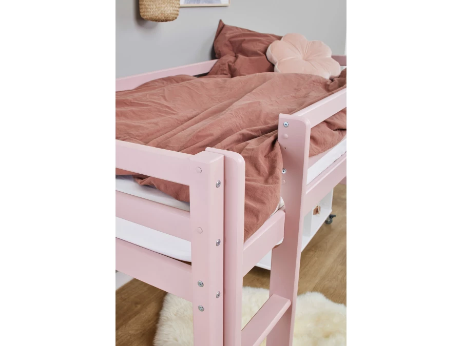 Hoppekids ECO Dream halfhoogslaper 90x200 - Pale Rose - Afbeelding 3