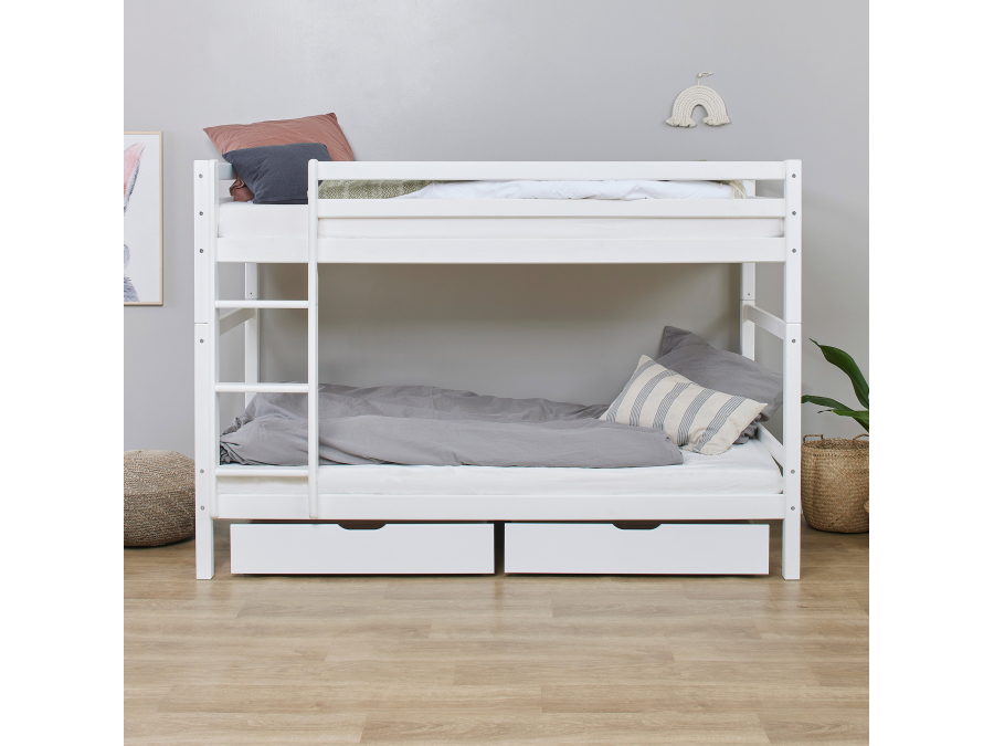 Hoppekids ECO Dream stapelbed 90x200 - wit - Afbeelding 8