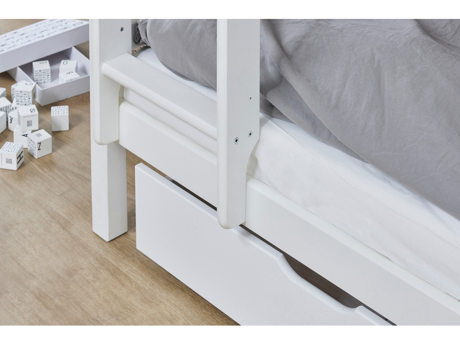 Hoppekids ECO Dream stapelbed 90x200 - wit - Afbeelding 11