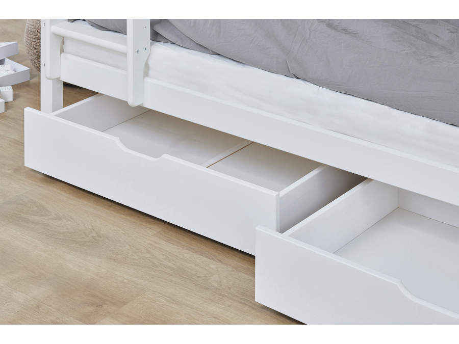 Hoppekids ladeset voor 90x200 bed - Wit - Afbeelding 7