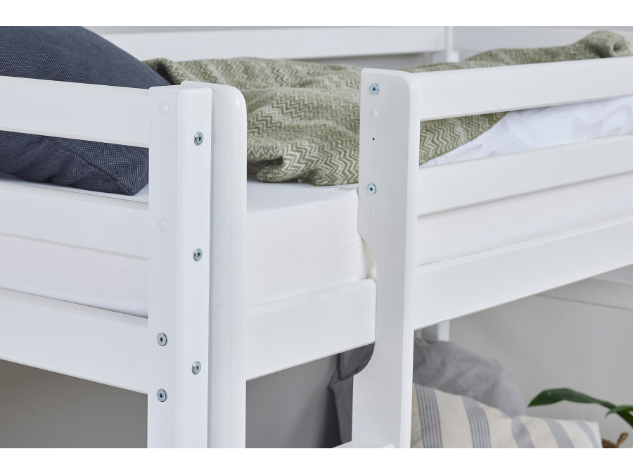 Hoppekids ECO Dream stapelbed 90x200 - wit - Afbeelding 4