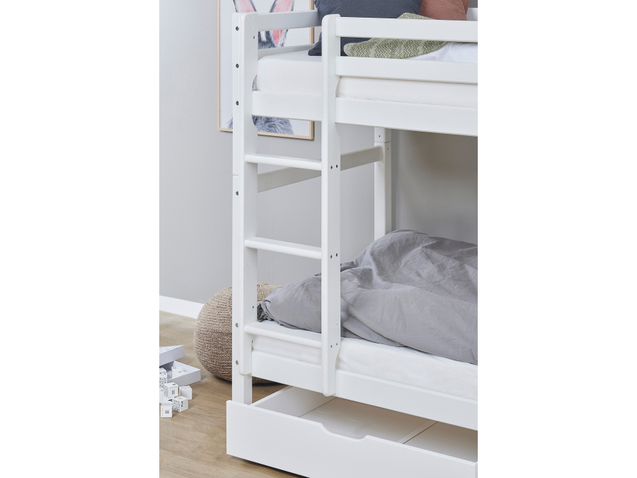 Hoppekids ECO Dream stapelbed 90x200 - wit - Afbeelding 9