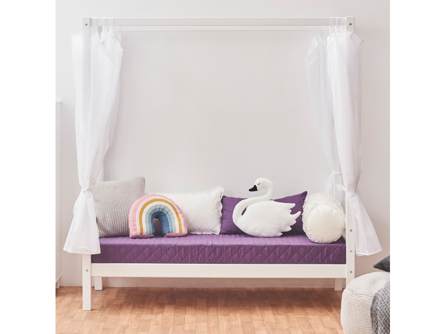 Hoppekids ECO Dream hemelbed 70x160 - wit - Afbeelding 2