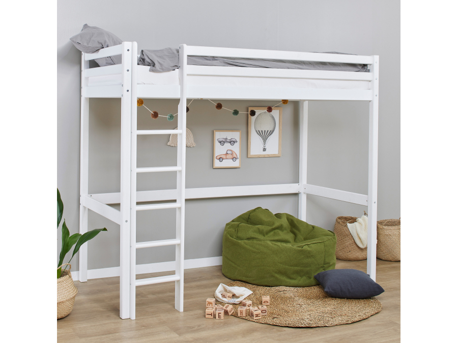 Hoppekids ECO Dream hoogslaper 90x200 - wit - Afbeelding 4