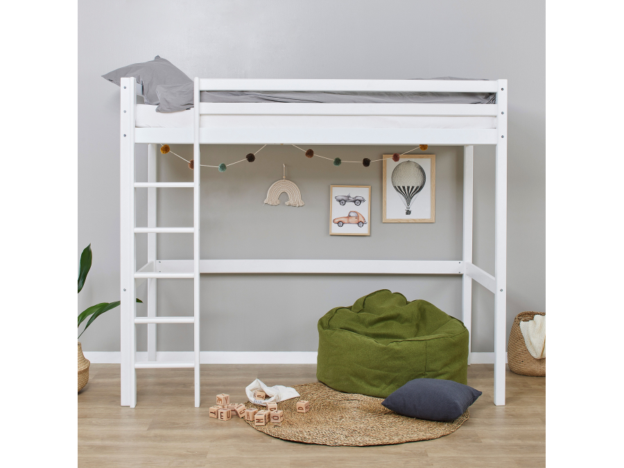 Hoppekids ECO Dream hoogslaper 90x200 - wit - Afbeelding 2