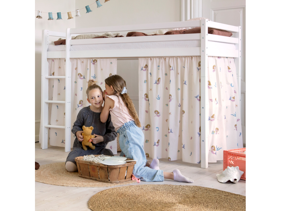 Hoppekids ECO Dream verhoogde halfhoogslaper 90x200 - wit - Afbeelding 3