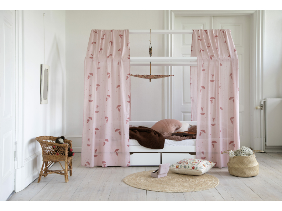 Hoppekids Mermaid Shell kussen - roze - Afbeelding 4