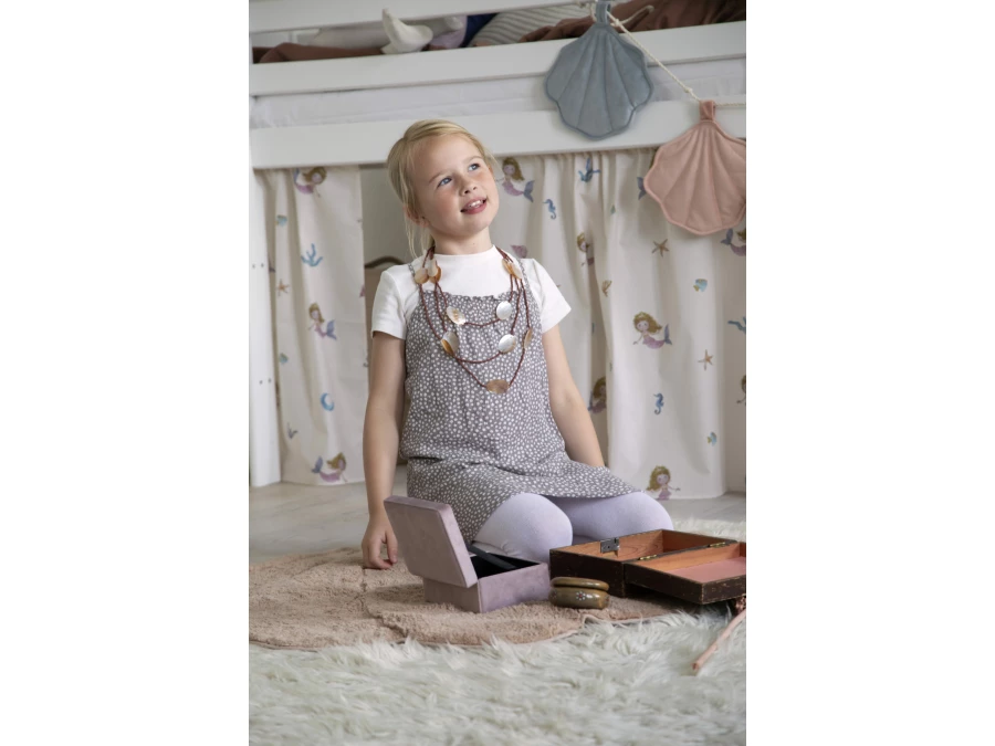 Hoppekids Mermaid Gordijn Halfhoog 90x200 - Afbeelding 4
