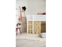 Hoppekids ECO Dream halfhoogslaper 70x160 - wit - Afbeelding 4