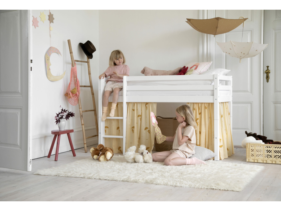 Hoppekids ECO Dream halfhoogslaper 70x160 - wit - Afbeelding 5